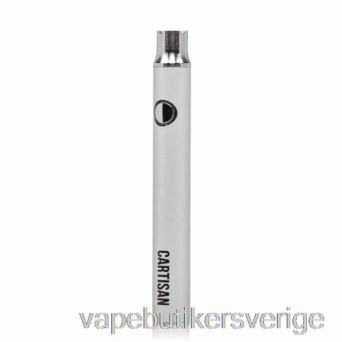 Vape Sverige Cartisan Button Vv 350 510 Batteri Silver